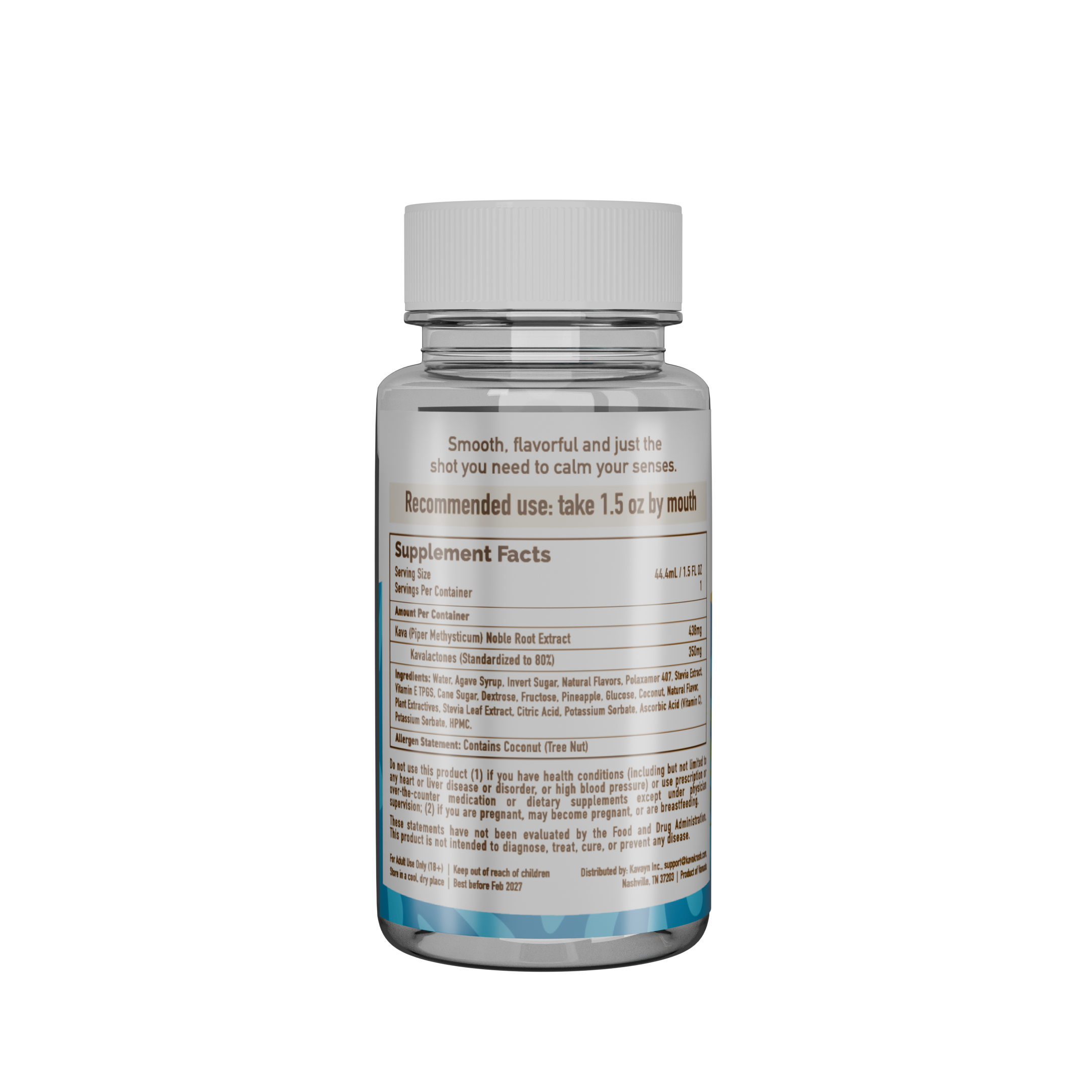 Pina Colada Kava Shot